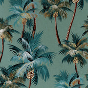 Cushion Cover-With Piping-Palm Trees Lagoon-60cm x 60cm V236-EP12204403WP