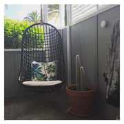 Cushion Cover-With Piping-Palm Trees Natural-45cm x 45cm V236-EP12204502WP