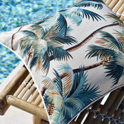 Cushion Cover-With Piping-Palm Trees Natural-45cm x 45cm V236-EP12204502WP