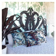 Cushion Cover-With Piping-Palm Trees Natural-45cm x 45cm V236-EP12204502WP