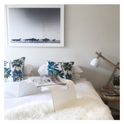 Cushion Cover-With Piping-Palm Trees Natural-45cm x 45cm V236-EP12204502WP