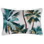 Cushion Cover-With Piping-Palm Trees White-35cm x 50cm V236-EP12204601WP