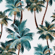 Cushion Cover-With Piping-Palm Trees White-35cm x 50cm V236-EP12204601WP