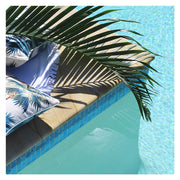Cushion Cover-With Piping-Palm Trees White-35cm x 50cm V236-EP12204601WP