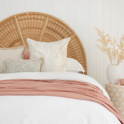 Cushion Cover-Coastal Fringe Natural-Solid Natural-45cm x 45cm V236-EP12218002FNCT