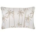 Cushion Cover-With Piping-Tall-Palms-Beige-35cm x 50cm V236-EP12227201WP