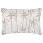 Cushion Cover-With Piping-Tall-Palms-Beige-35cm x 50cm V236-EP12227201WP