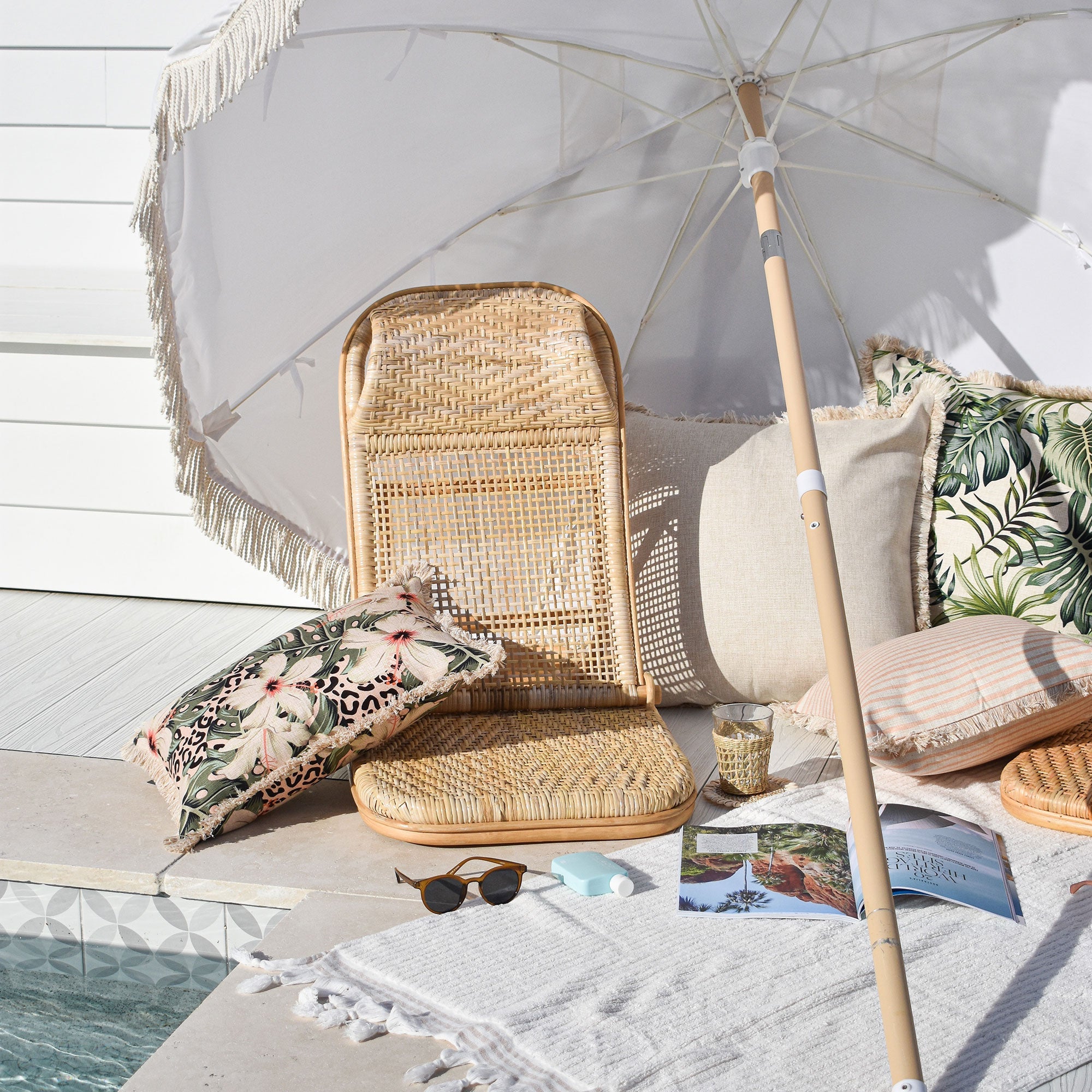 Cushion Cover-Coastal Fringe-Boracay-60cm x 60cm V236-EP13223203CF