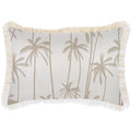 Cushion Cover-Coastal Fringe-Tall-Palms-Beige-35cm x 50cm V236-EP13227201CF
