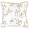 Cushion Cover-Coastal Fringe-Tall-Palms-Beige-60cm x 60cm V236-EP13227203CF