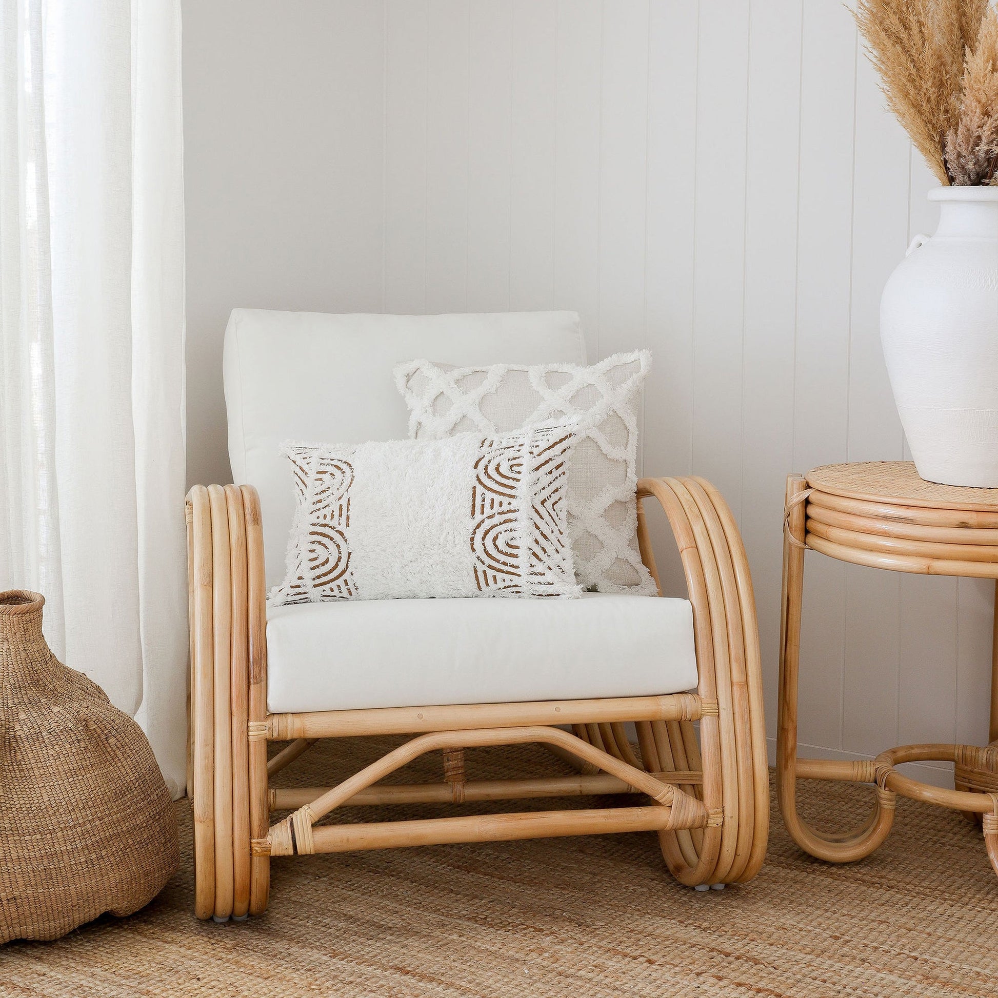 Cushion Cover-Boho Textured Single Sided-Africa-30cm x 50cm V236-EPSS22BCCSS08