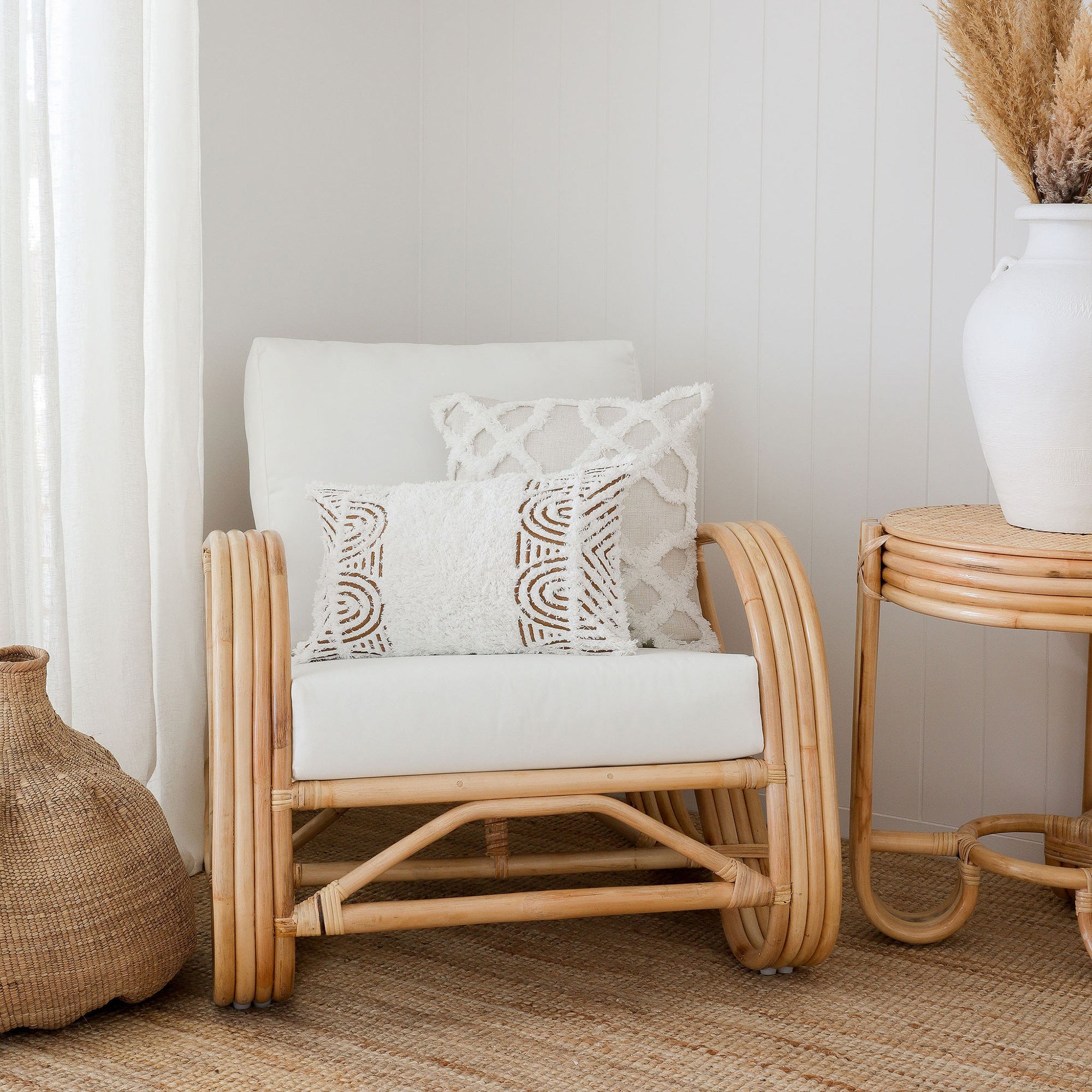 Cushion Cover-Boho Textured Single Sided-Africa-30cm x 50cm V236-EPSS22BCCSS08