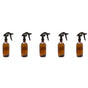 5x 500ml Amber Glass Spray Bottle + Trigger - Refillable Oil Dispenser V238-SUPDSZ-32969381904464