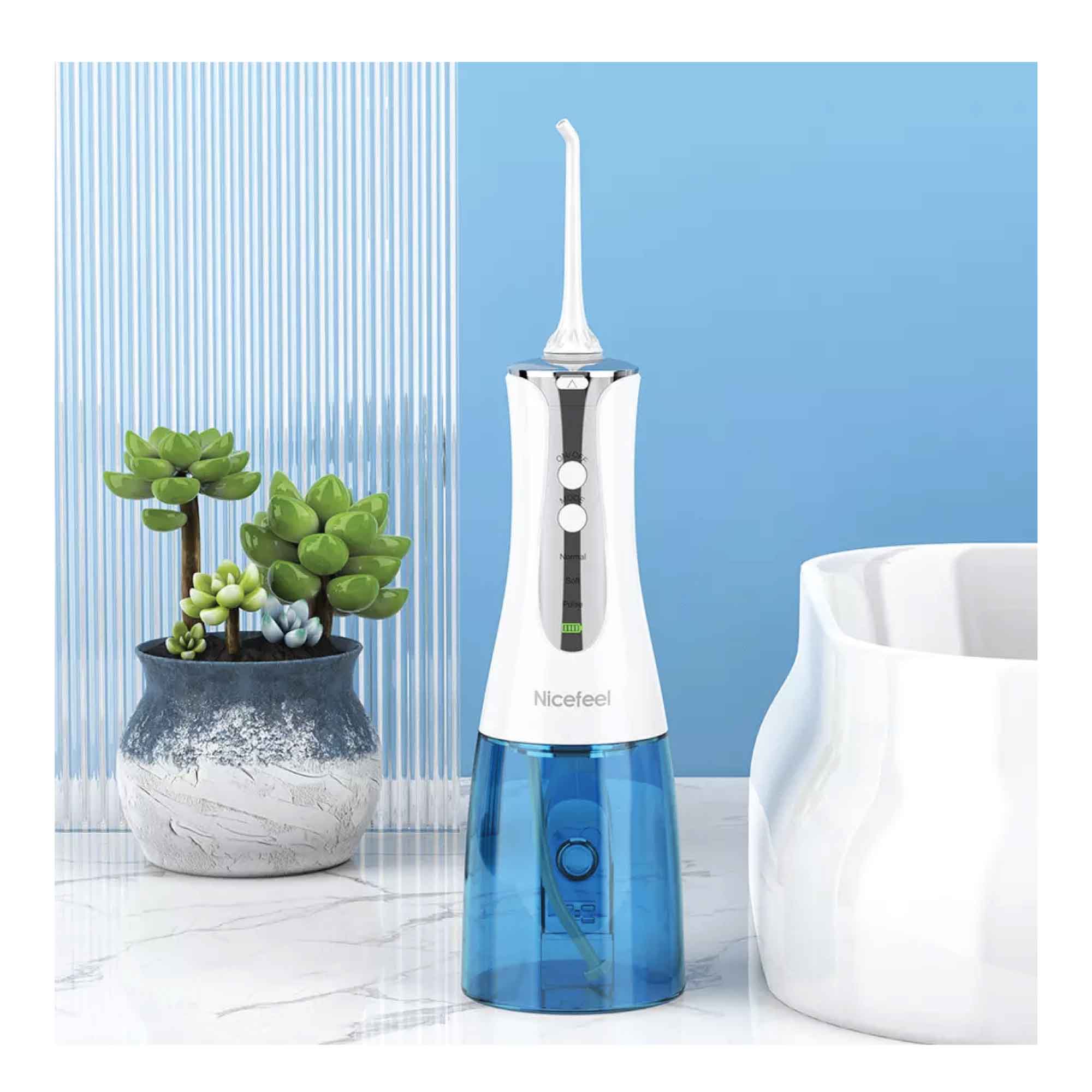 Portable Cordless Oral Teeth Irrigator 320ml - Dental Massage Flosser Rechargeable V238-SUPDZ-108466536454