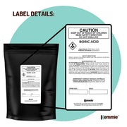 Kemmie 2Kg Boric Acid Powder 99.9% Pure - Soluble Orthoboric Acid H3BO3 V238-SUPDZ-1161650667526