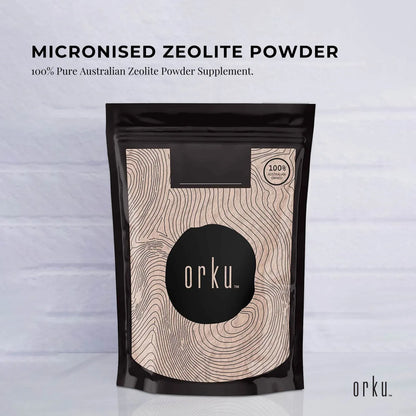 Orku 50g Ultrafine Micronised Zeolite Powder - Natural Clinoptilolite Mineral V238-SUPDZ-12305272340560