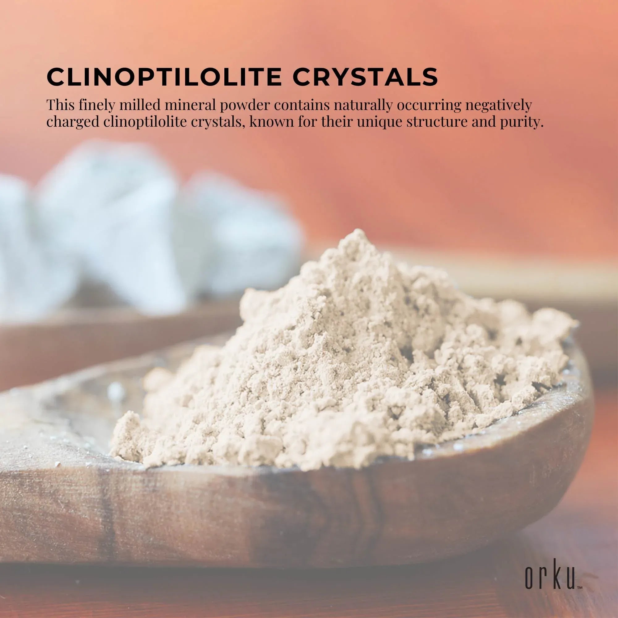 Orku 50g Ultrafine Micronised Zeolite Powder - Natural Clinoptilolite Mineral V238-SUPDZ-12305272340560