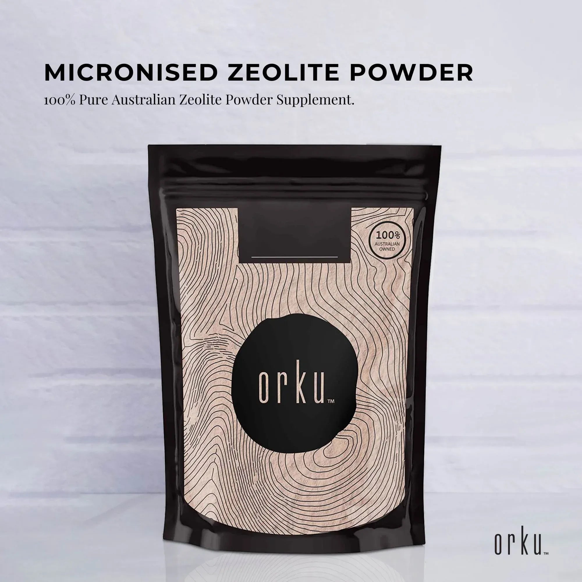 Orku 400g Ultrafine Micronised Zeolite Powder - Natural Clinoptilolite Mineral V238-SUPDZ-12305272373328