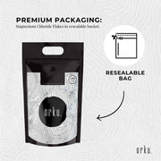 Orku 5Kg Magnesium Chloride Flakes Hexahydrate - FCC USP Spec Bath Salts V238-SUPDZ-12617129656400