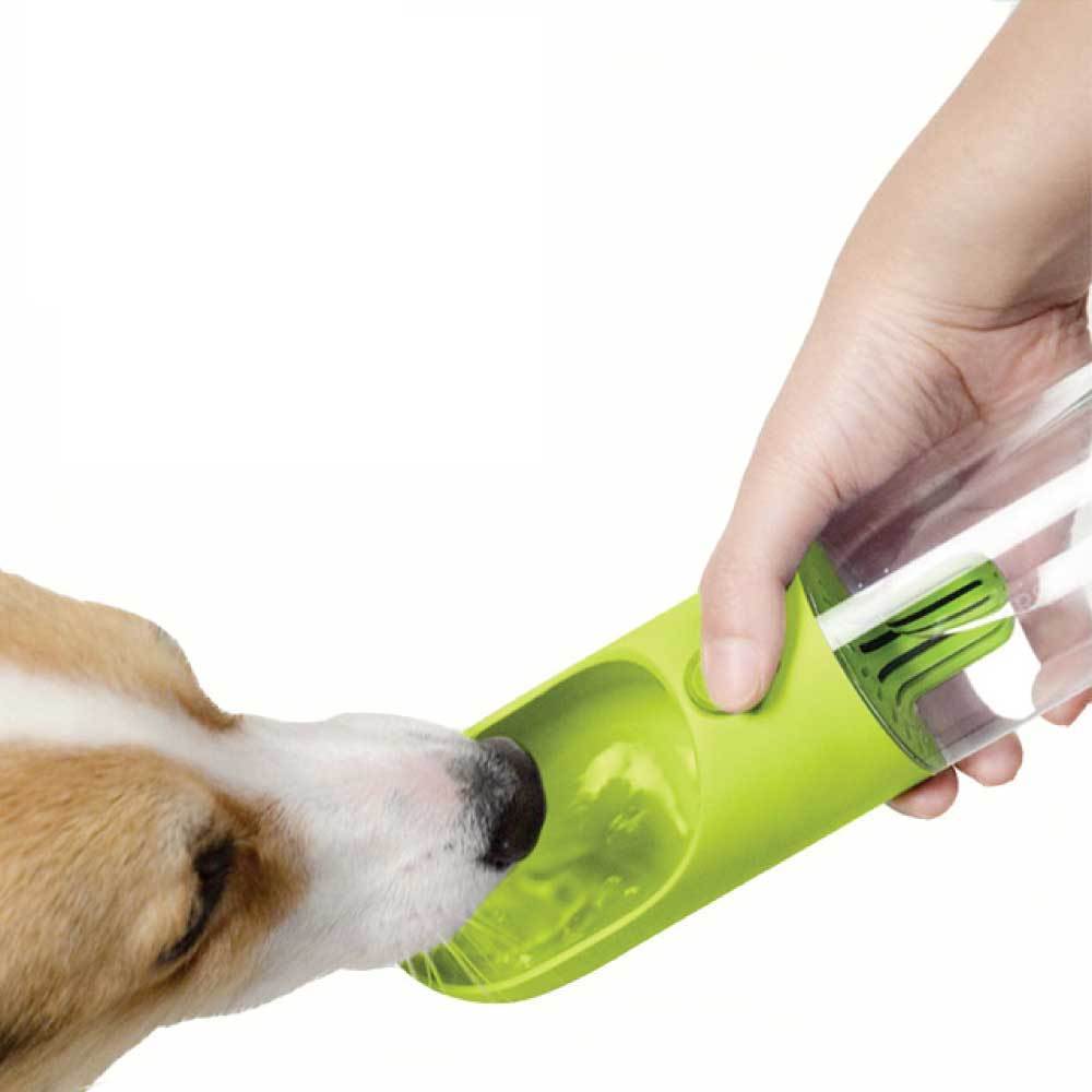 380ml Portable Pet Water Bottle with Filter - Travel Drinking Cup For Dogs Cats V238-SUPDZ-12865477312592