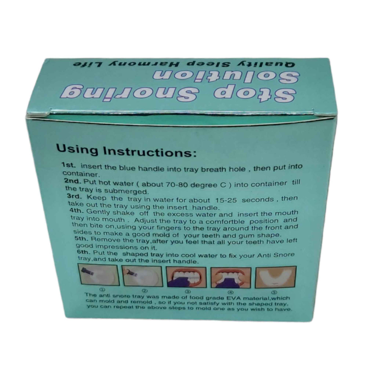 Anti Snoring Aid Mouth Guard - Adjustable Sleeping and Breathing Mouthguard V238-SUPDZ-16802510278