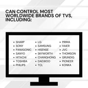 Tooleroo Universal Smart TV Remote Control Compatible With Sharp LG and more V238-SUPDZ-16802860038