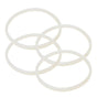 4x For Magic Bullet Rubber Seals - Replacement Gasket Rings V238-SUPDZ-16802872198