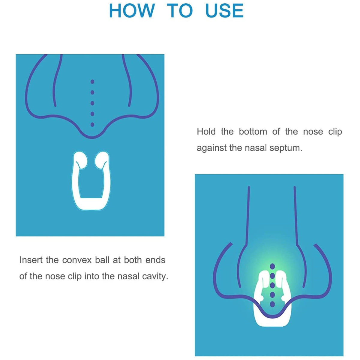 5x Anti Snoring Aid Nose Clips - Silicone Sleeping and Breathing Device V238-SUPDZ-16803114054