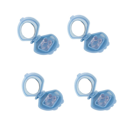 4x Anti Snoring Aid Nose Clips - Silicone Sleeping and Breathing Device V238-SUPDZ-16803117126