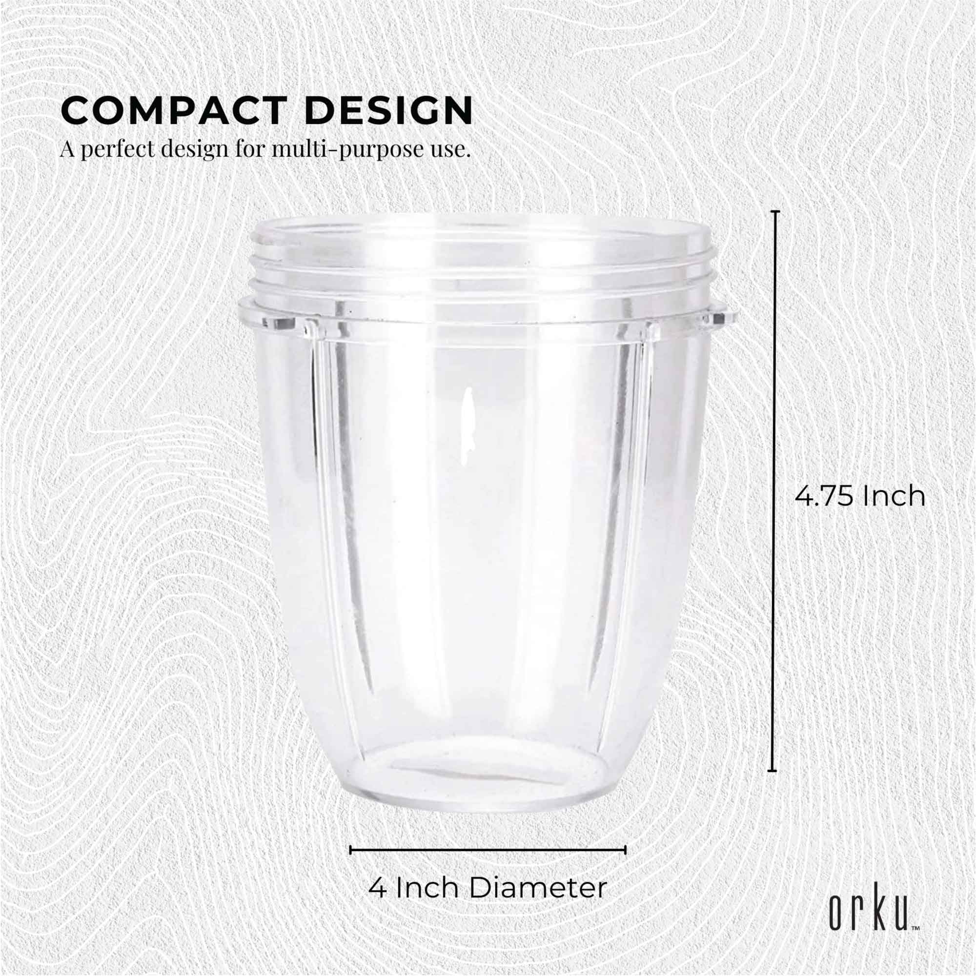 For Nutribullet Small Short Little 18 Oz Cup - For 600W + 900W Model Replacement V238-SUPDZ-16803224582