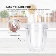 For Nutribullet Small Short Little 18 Oz Cup - For 600W + 900W Model Replacement V238-SUPDZ-16803224582