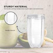 500ml Tall Cup Replacement Compatible with Magic Bullet Cross Blade Blender V238-SUPDZ-16803252998