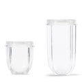 500ml Tall Cup + Short Cup Replacement Compatible with Magic Bullet Cross Blade V238-SUPDZ-16803254150