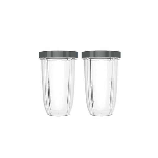 For Nutribullet 2 Tall Cups + 2 Stay Fresh Lid For Nutri 600 and 900 Models V238-SUPDZ-16803255238