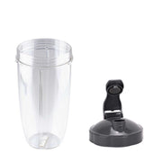 For Nutribullet Tall Large Big Cup 24Oz + Fliptop Lid - For Nutri 600 and 900 V238-SUPDZ-16803310662