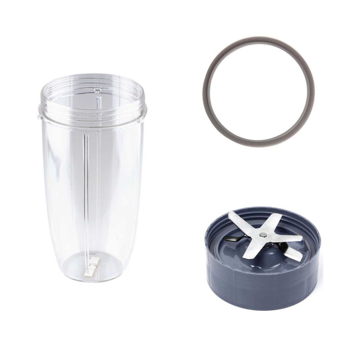 For Nutribullet Extractor Blade + Tall Cup + Grey Seal - 900 and 600 Models V238-SUPDZ-16803357574