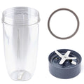 For Nutribullet Extractor Blade + Colossal Tall Cup + Grey Seal - 900 600 Models V238-SUPDZ-16803390662