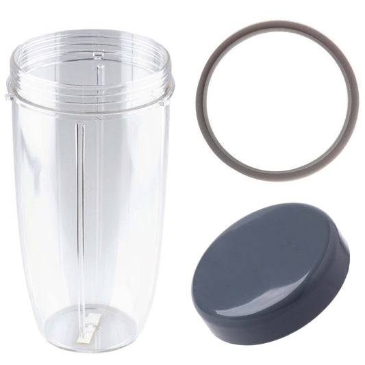 For Nutribullet Colossal Large Cup + Stay Fresh Lid + Grey Seal - 900 600 Models V238-SUPDZ-16803398150