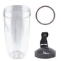 For Nutribullet Colossal Large Cup + Fliptop Lid + Grey Seal - 900 600 Models V238-SUPDZ-16803402182