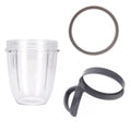 For Nutribullet Short Cup + Handheld Lip Ring + Grey Seal 900 and 600 Models V238-SUPDZ-16803416966