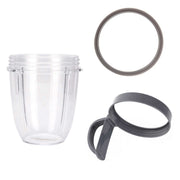 For Nutribullet Short Cup + Handheld Lip Ring + Grey Seal 900 and 600 Models V238-SUPDZ-16803416966