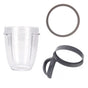 For Nutribullet Short Cup + Handheld Lip Ring + Grey Seal 900 and 600 Models V238-SUPDZ-16803416966