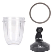 For Nutribullet Short Cup + Fliptop Lid + Grey Seal - For 900 and 600 Models V238-SUPDZ-16803423494