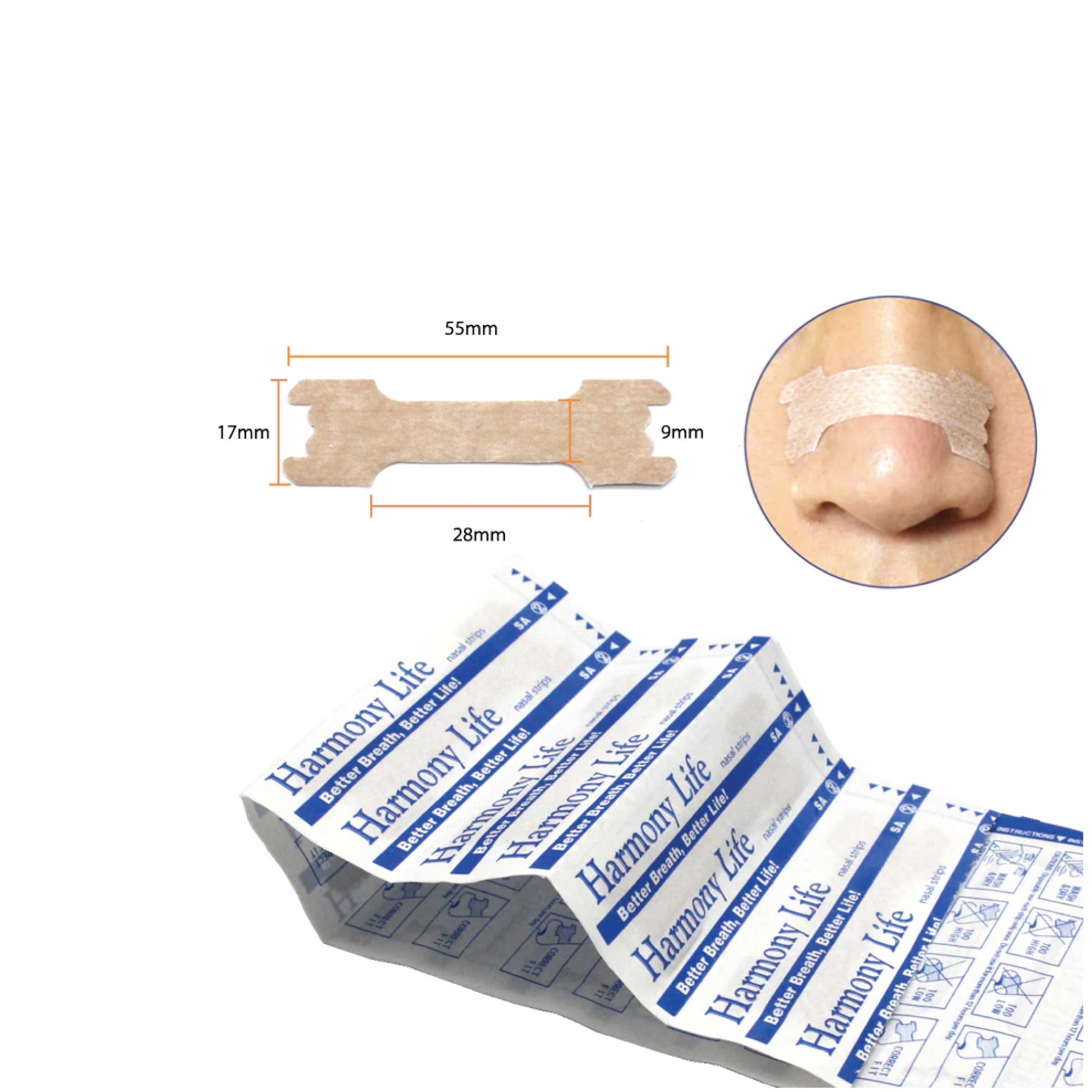 150x Anti Snore Aid Snoring Nasal Strips - Nose Sleeping and Breathing Device V238-SUPDZ-16803457606