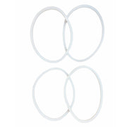 4x For Nutribullet Rubber White Seal - Gasket Ring For Old Models 600W Only V238-SUPDZ-16803464774