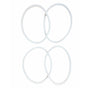 4x For Nutribullet Rubber White Seal - Gasket Ring For Old Models 600W Only V238-SUPDZ-16803464774