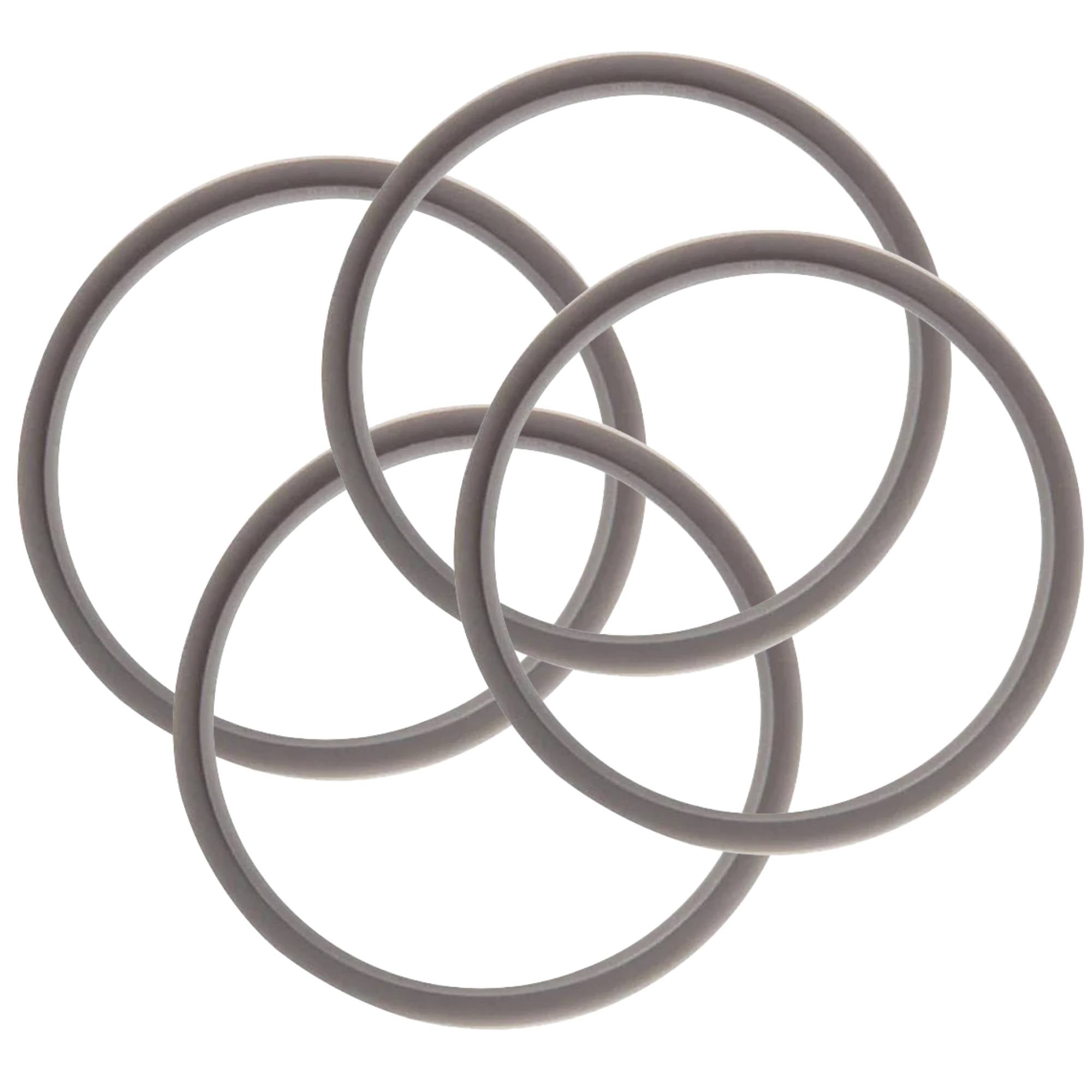 4x Grey Gasket Seal Ring Compatible with Nutribullet 600 900 1200W 90mm V238-SUPDZ-16803473030