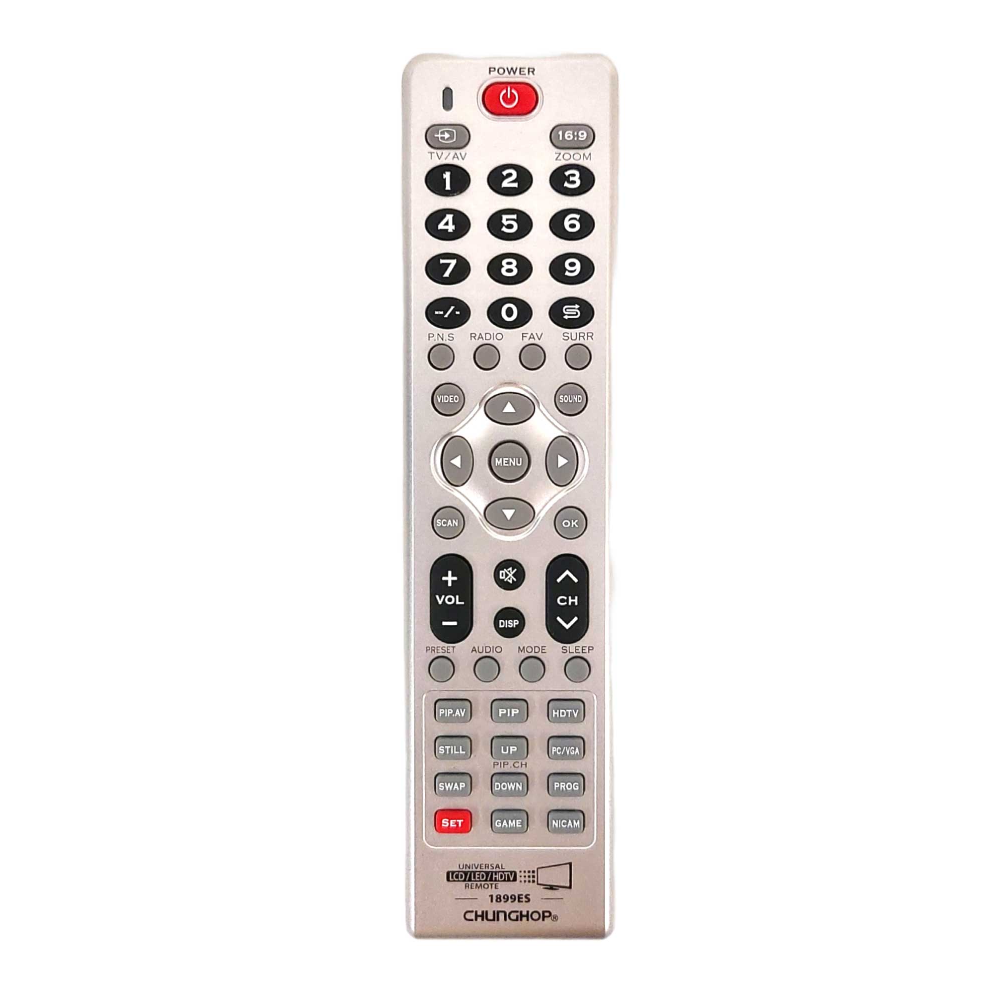 Chunghop TV Remote Control Compatible with Chuangjia Conro Dongda Hkc LCD HD V238-SUPDZ-19033785478