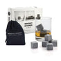 Whiskey Stones Ice Melts - 9 Reusable Natural Marble Chilling Scotch Rocks Cubes V238-SUPDZ-19337846325328