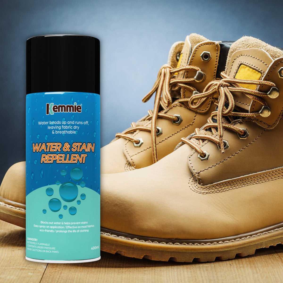 Kemmie 1x212g Water and Stain Repellent Spray for Shoes Suede Leather and Fabric V238-SUPDZ-19774686022